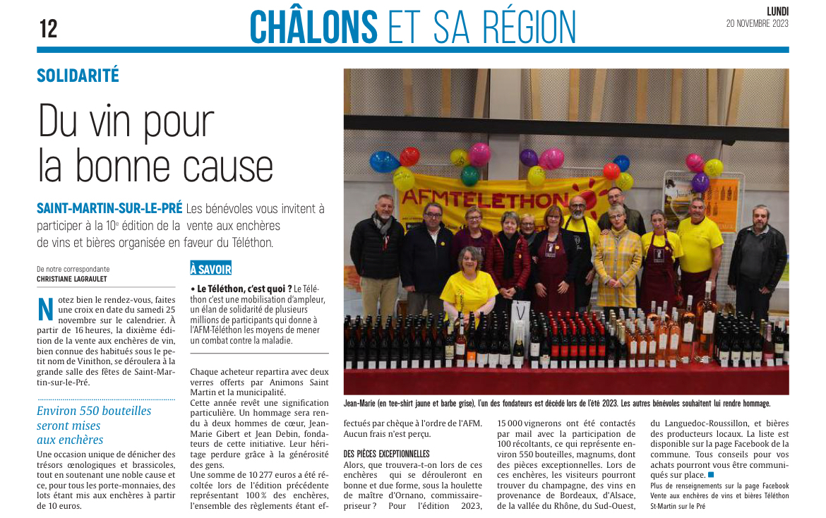 Article L'UNION du 20112023