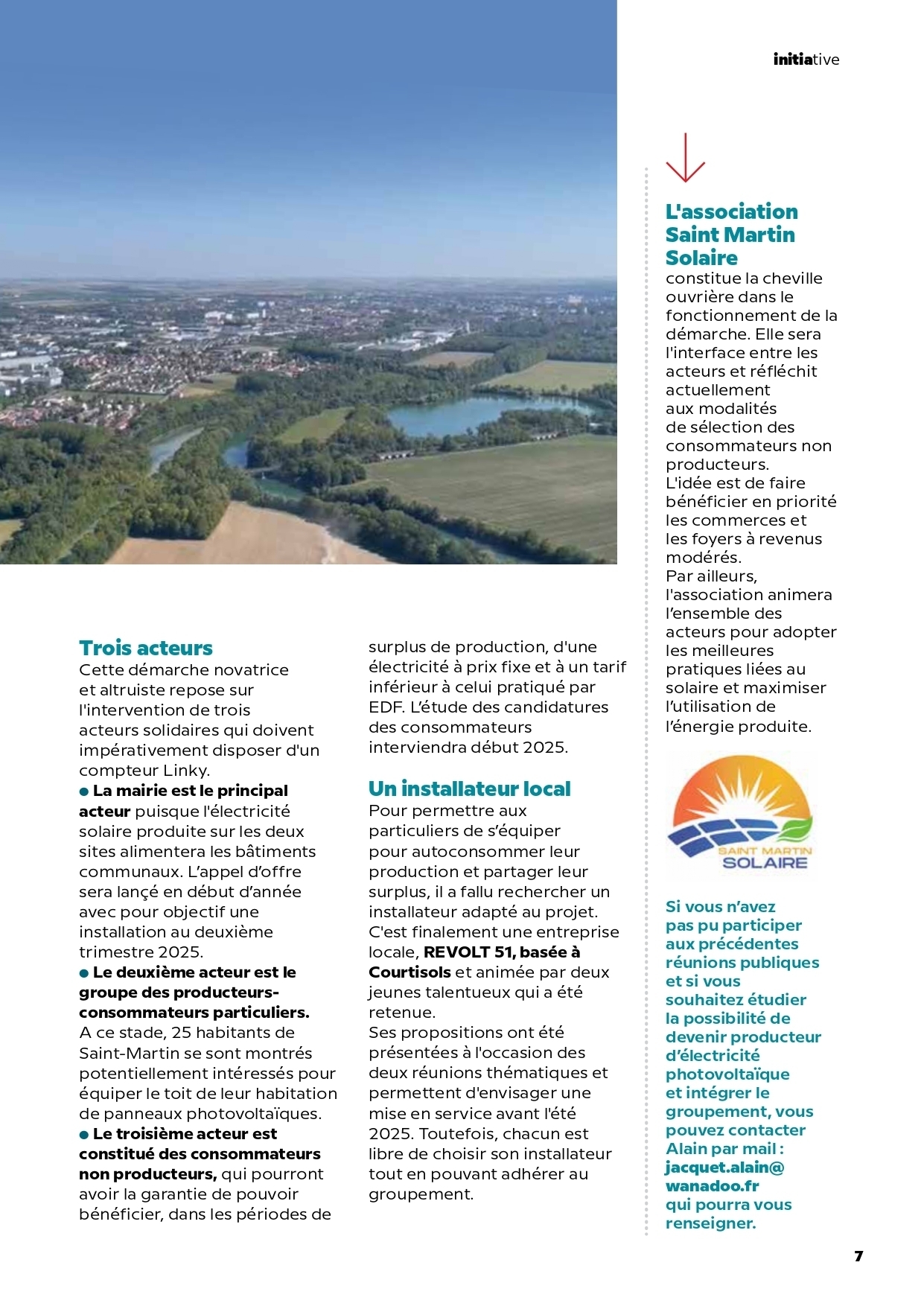 Article ST MARTIN SOLAIRE N°112 page 2