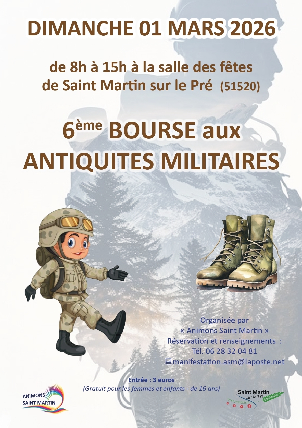 Bourse militaria 2026