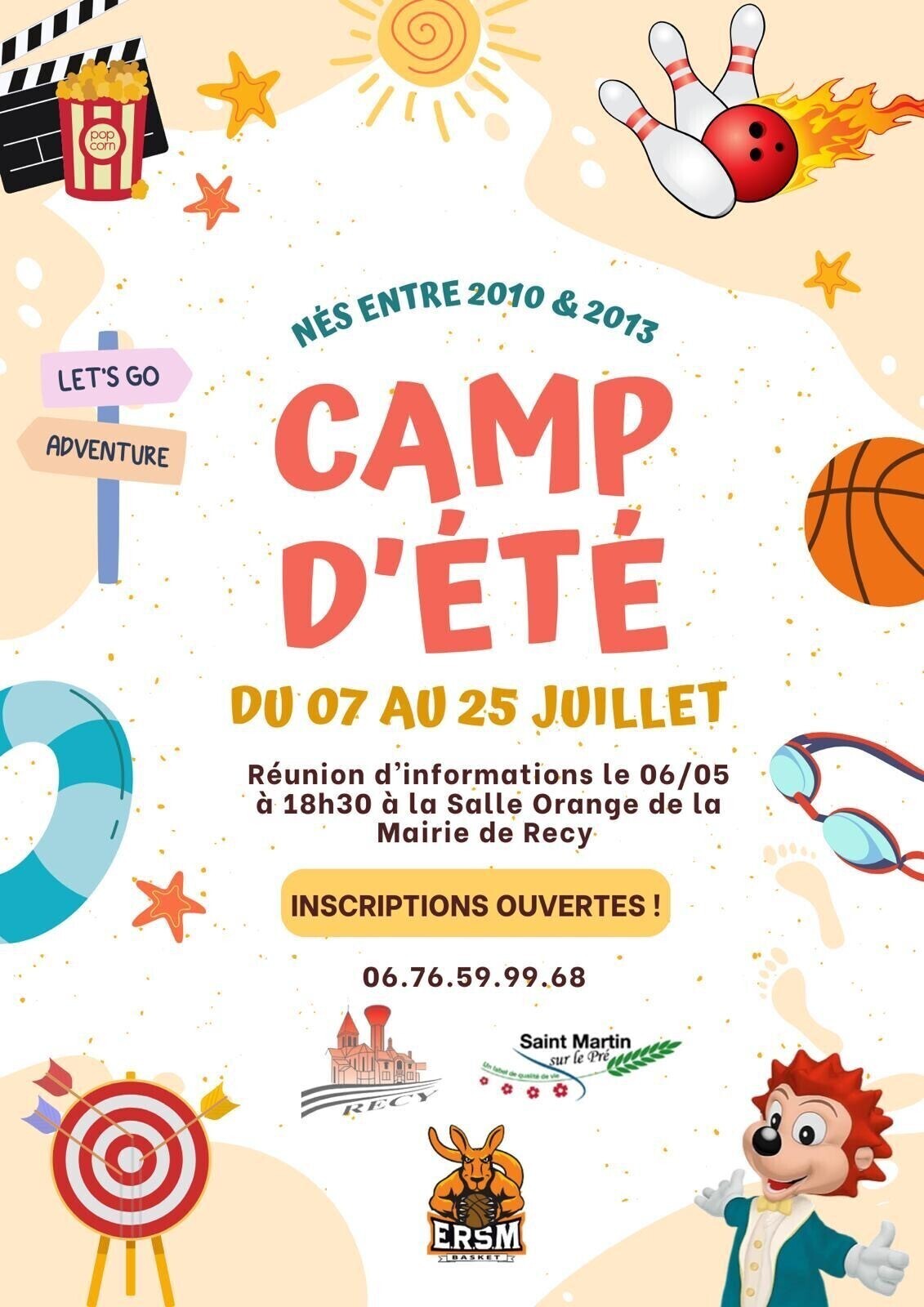 Camp ado 2025