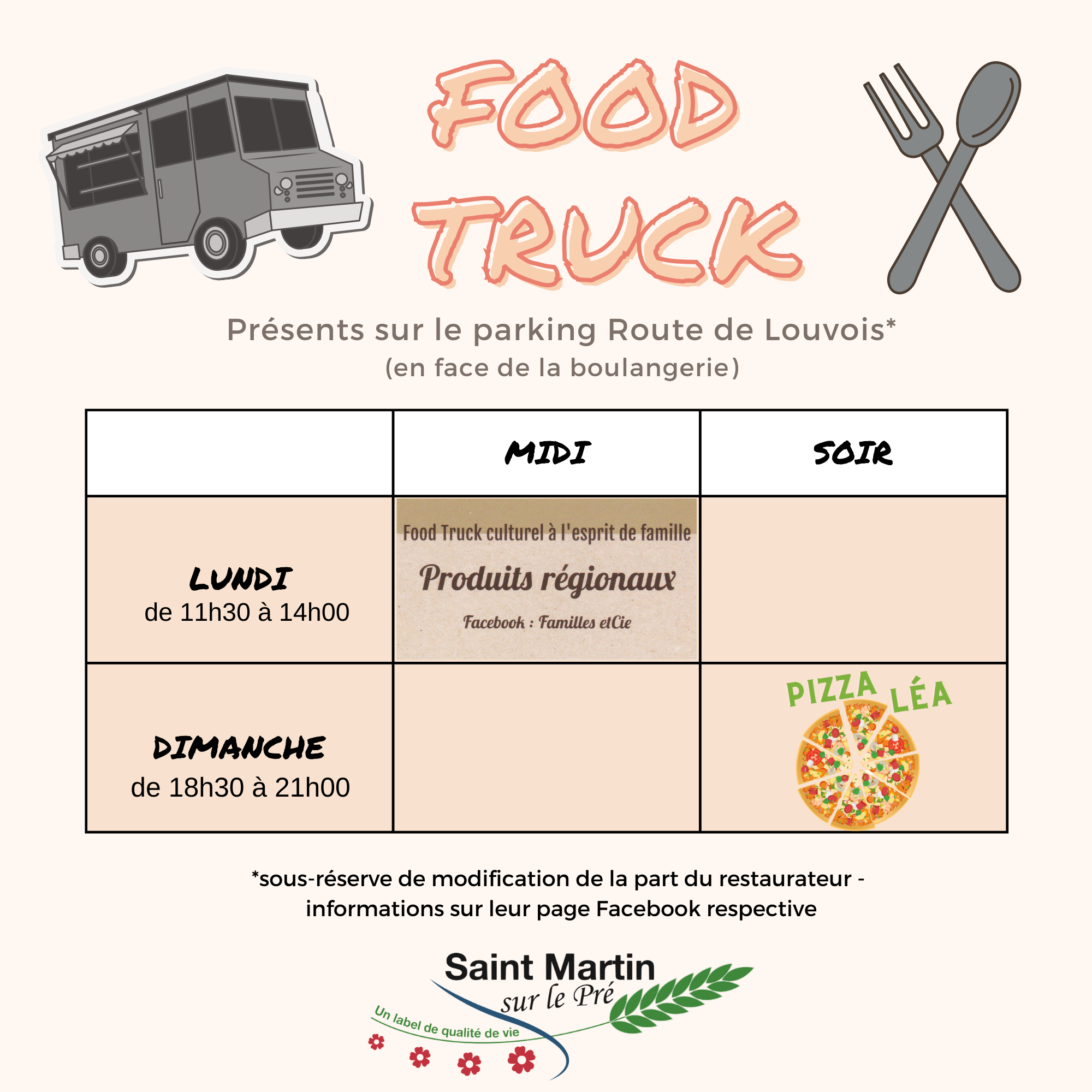 FOOD TRUCK JUIN 2022