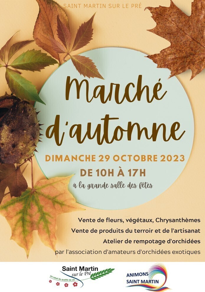 Marché d'automne 2023