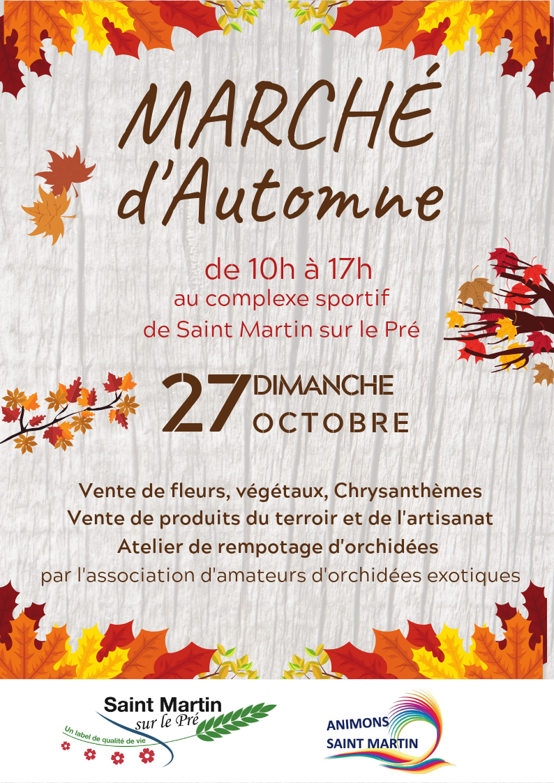 MARCHE AUTOMNE 2019