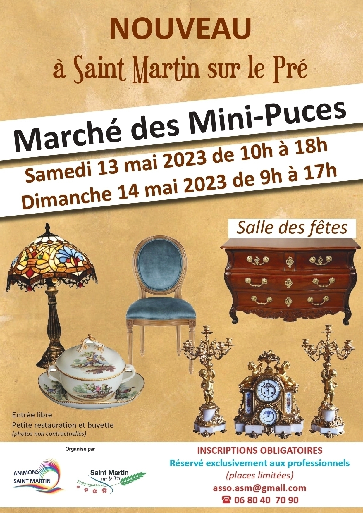 1er Marché des Mini-puces